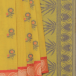 Organic Cotton Spring Green Saree