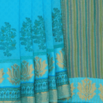 Georgette Blue Saree