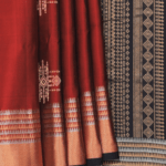 South Silk Maroon Saree